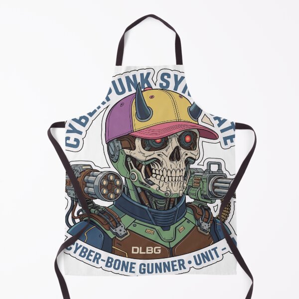 Item preview, Cyberpunk Syndicate - Cyber - Bone Gunner (Unit 11) Cyberpunk Art by DLBG  designed and sold by DLBG-STORE.