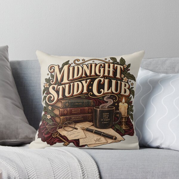 Item preview, Midnight Study Club Dark Academia Design designed and sold by Mostafa Studio.