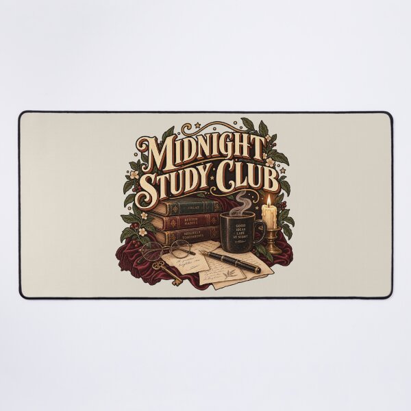 Item preview, Midnight Study Club Dark Academia Design designed and sold by Mostafa Studio.