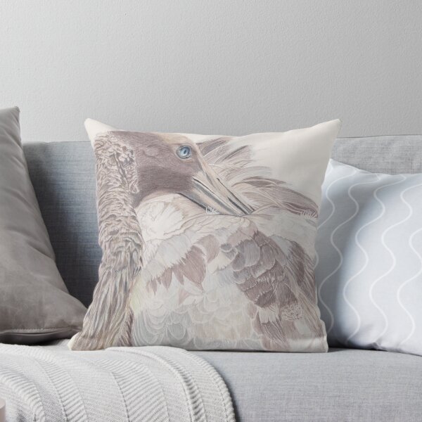 Item preview, Brolga preening designed and sold by SandraAnimalArt.