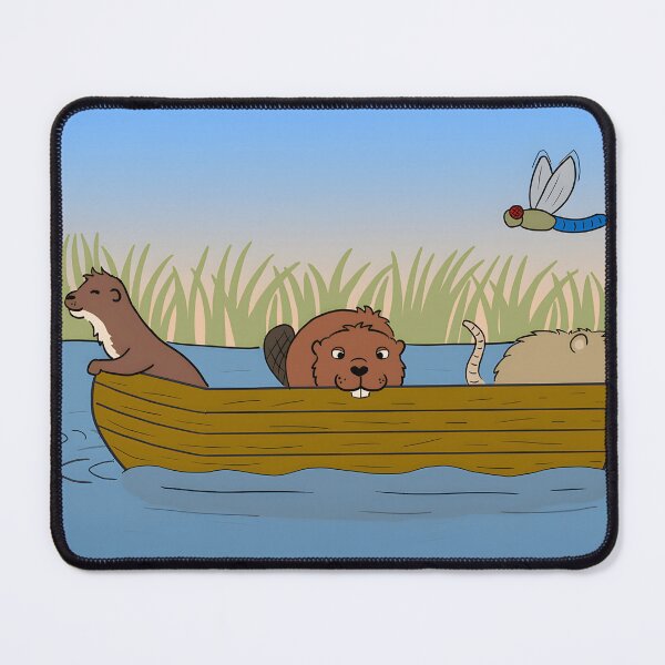 Item preview, Beaver Otter Muskrat Boat Ride designed and sold by palotticzefla.