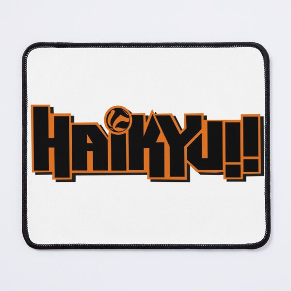 Item preview, Haikyuu Logo Typography Orange Black Anime designed and sold by Sharksito.