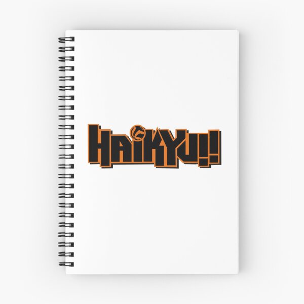 Item preview, Haikyuu Logo Typography Orange Black Anime designed and sold by Sharksito.