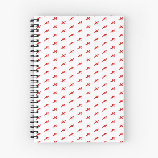 Item preview, Red Great White Shark Design designed and sold by pattern-archive.
