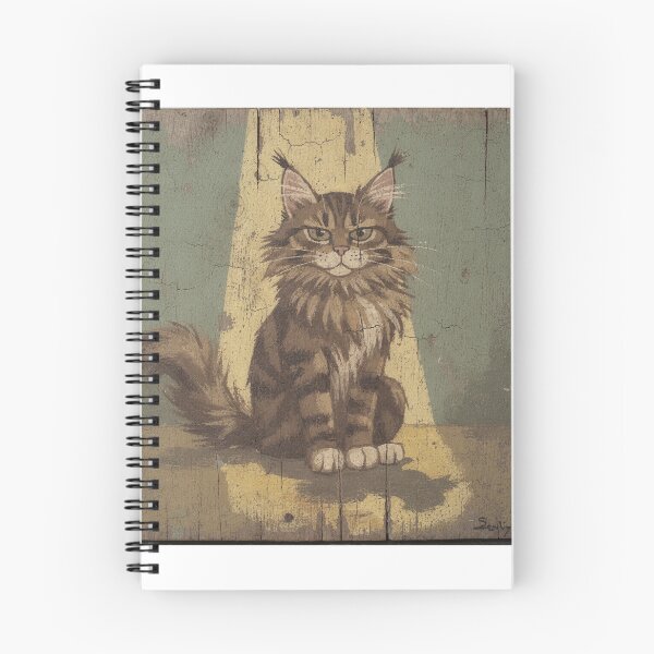 Item preview, Maine Coon Guarding the Only Sunspot designed and sold by PictorialWhimsy.