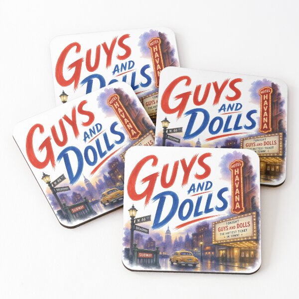 Item preview, Guys and Dolls the Musical designed and sold by Lyric Vault - Rock on.