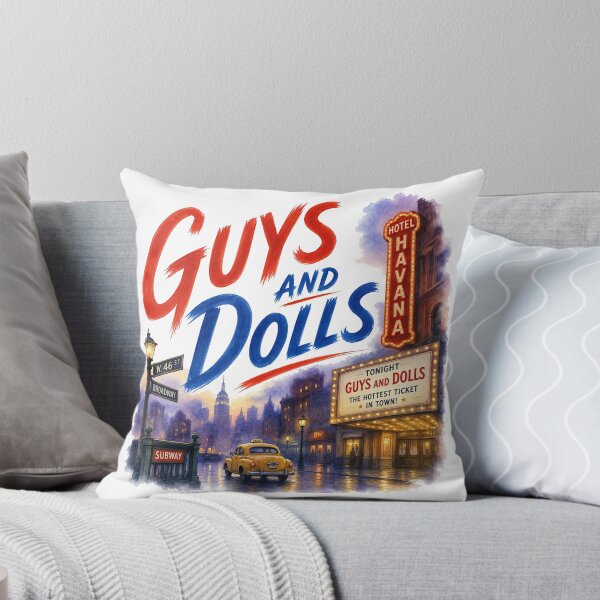 Item preview, Guys and Dolls the Musical designed and sold by Lyric Vault - Rock on.