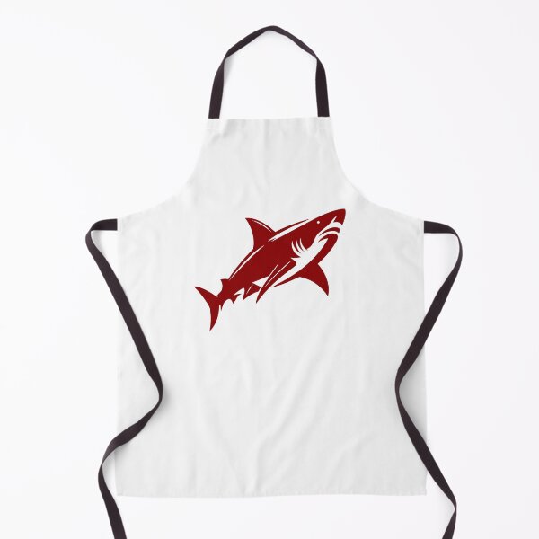 Item preview, Dark Red Great White Shark Design designed and sold by pattern-archive.