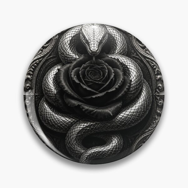 Item preview, Gothic Serpent Emblem designed and sold by Bluejai Shop.