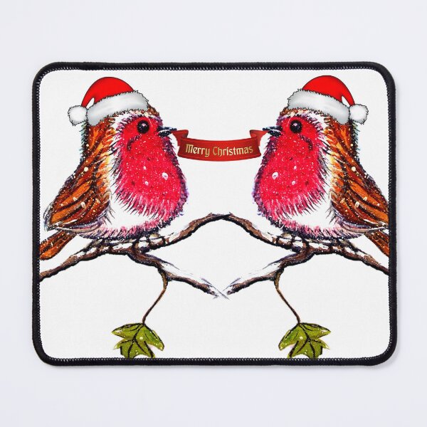 Item preview, Merry Christmas Robins designed and sold by Linda Callaghan.