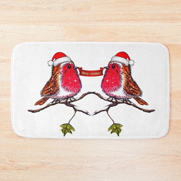 Item preview, Merry Christmas Robins designed and sold by Linda Callaghan.