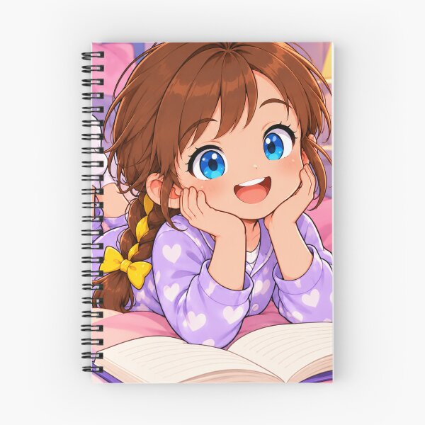 Item preview, Cute Girl Reading Book Cozy Bedtime Starry Bedroom Kids Design designed and sold by Kenzie & Co.