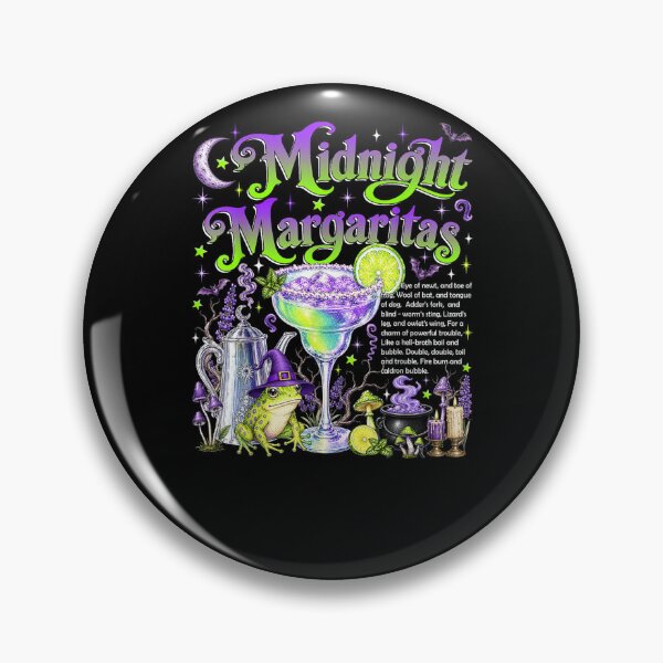 Item preview, Midnight Witch Margaritas Halloween Magical Cocktails designed and sold by PladypooZztrt.