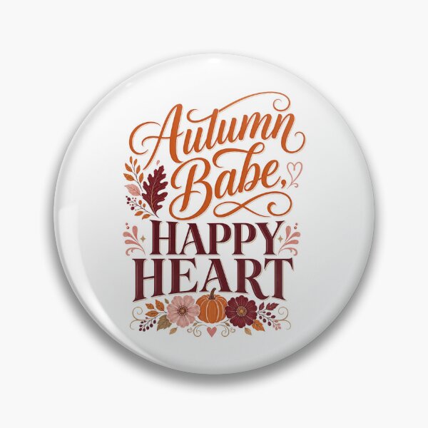 Artikelvorschau, Herbstliebe, fröhliches Herz – Niedliches Herbstdesign für Frauen, gemütliches Geschenk für Herbstliebhaberinnen entworfen und verkauft von PrintSparkDesigns.