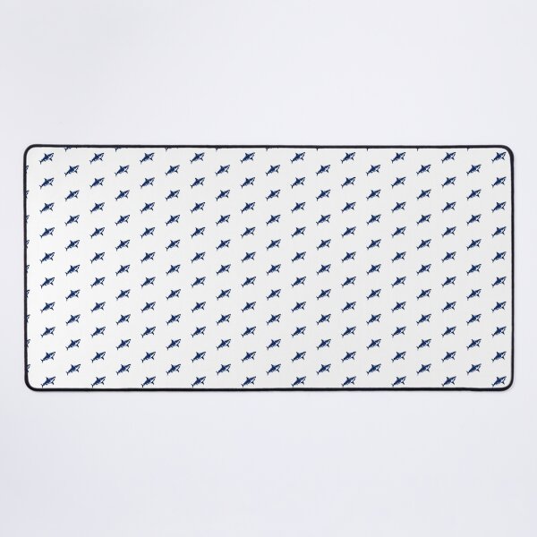 Item preview, Navy Blue Great White Shark Design designed and sold by pattern-archive.