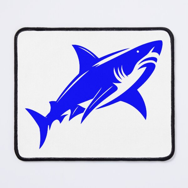Item preview, Blue Great White Shark Design designed and sold by pattern-archive.