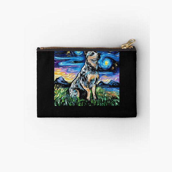 Item preview, Blue Heeler Starry Night designed and sold by MarineCanvas.