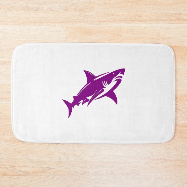 Item preview, Purple Great White Shark Design designed and sold by pattern-archive.