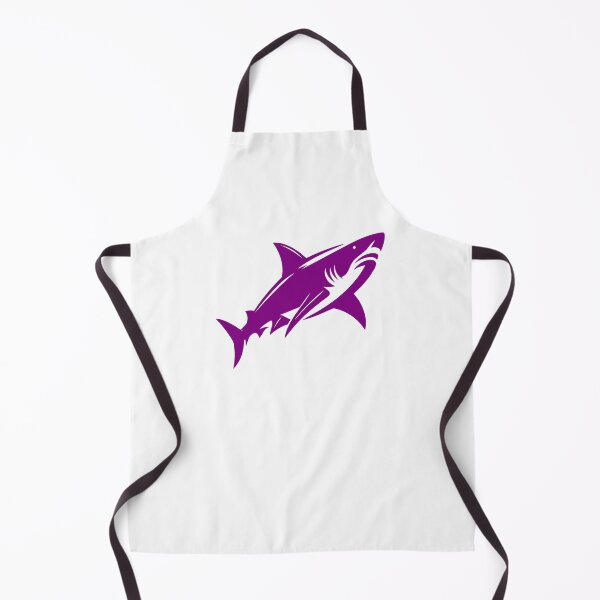 Item preview, Purple Great White Shark Design designed and sold by pattern-archive.