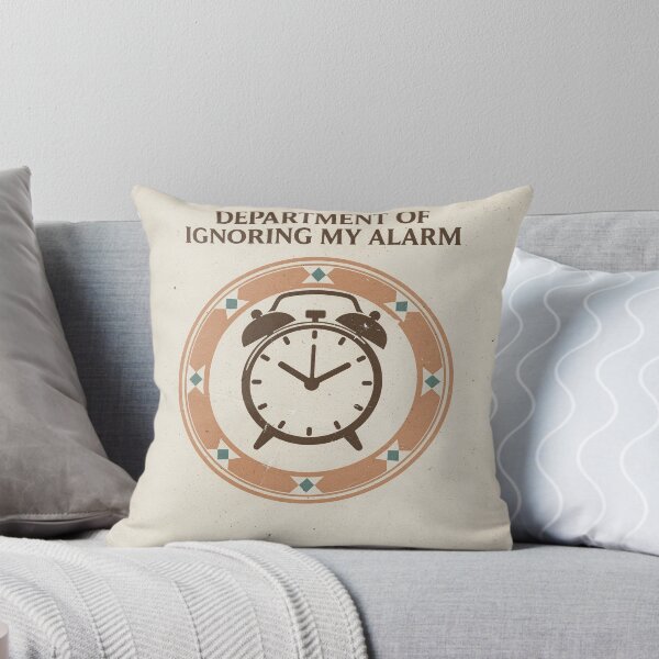 Item preview, Department of Ignoring My Alarm designed and sold by PictorialWhimsy.
