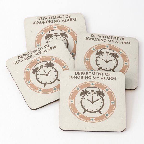 Item preview, Department of Ignoring My Alarm designed and sold by PictorialWhimsy.