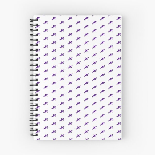 Item preview, Dark Purple Great White Shark Design designed and sold by pattern-archive.