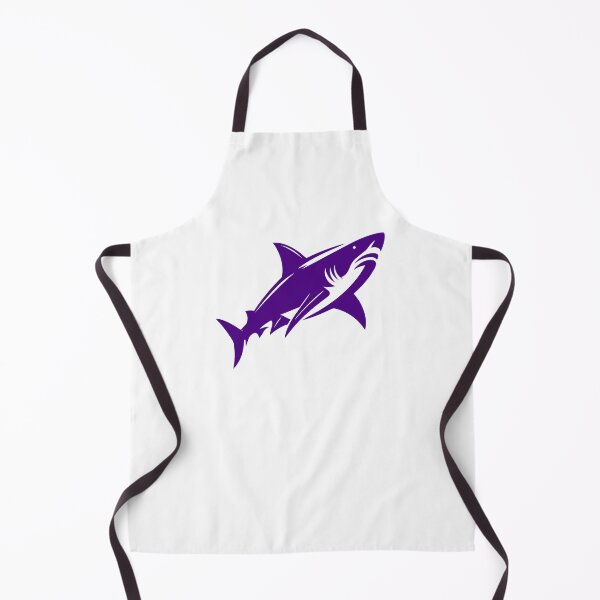 Item preview, Dark Purple Great White Shark Design designed and sold by pattern-archive.