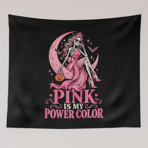 Item preview, Pink Is My Power Color Skeleton Princess designed and sold by NoeValdric.