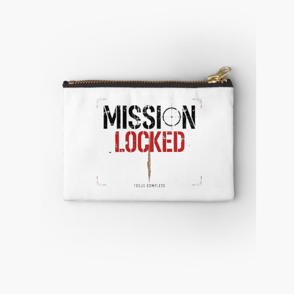 Item preview, MISSION LOCKED FOCUS COMPLETE - Black Red Tactical HUD Scope designed and sold by VYBE DARK Studio.