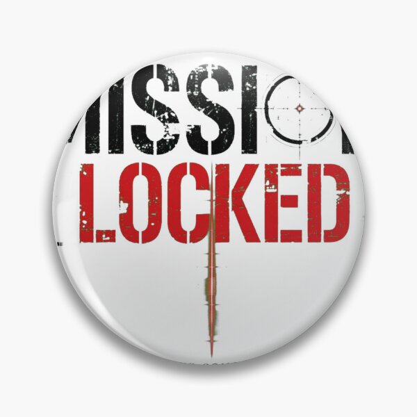 Item preview, MISSION LOCKED FOCUS COMPLETE - Black Red Tactical HUD Scope designed and sold by VYBE DARK Studio.