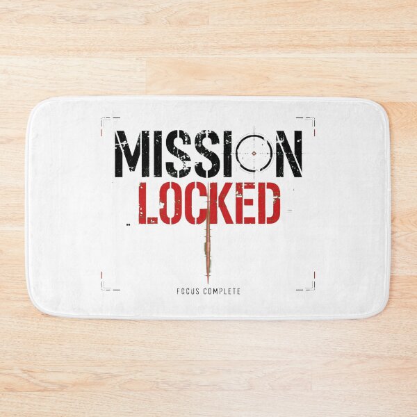 Item preview, MISSION LOCKED FOCUS COMPLETE - Black Red Tactical HUD Scope designed and sold by VYBE DARK Studio.