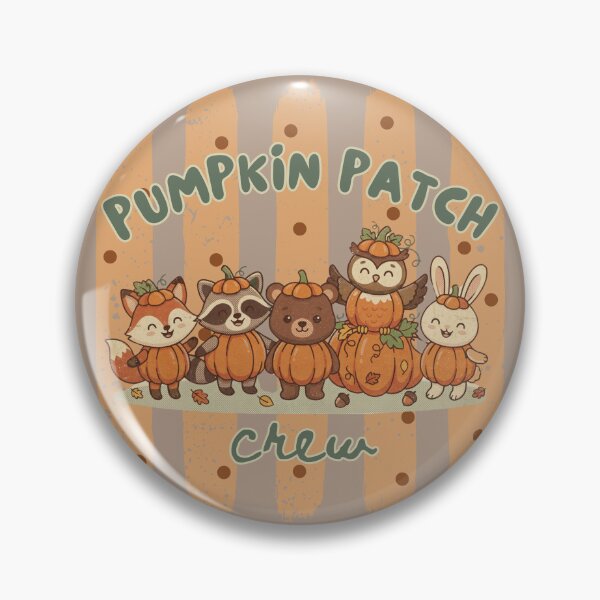Item preview, Pumpkin Patch Crew Halloween Pumpkin Picking Cute Woodland Forest Animal Pumpkins designed and sold by Forevermore.
