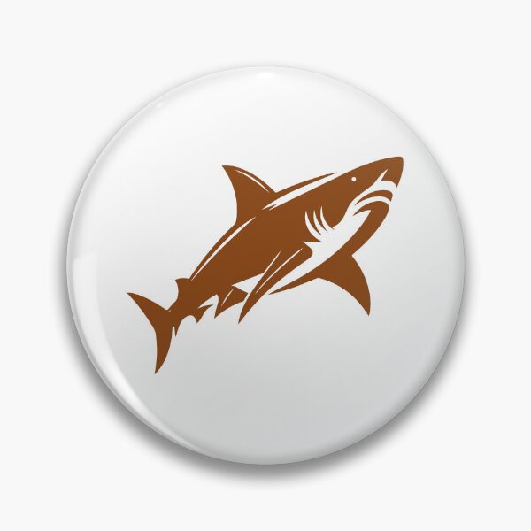 Item preview, Brown Great White Shark Design designed and sold by pattern-archive.