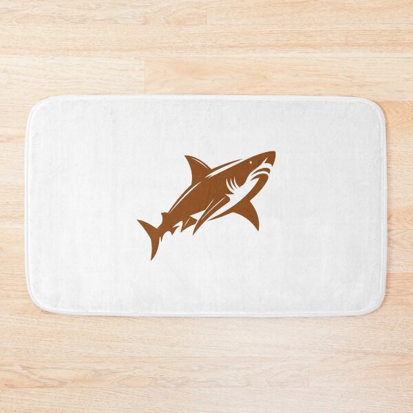 Item preview, Brown Great White Shark Design designed and sold by pattern-archive.