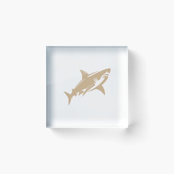 Item preview, Tan Great White Shark Design designed and sold by pattern-archive.