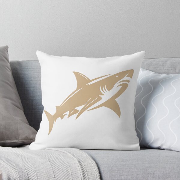 Item preview, Tan Great White Shark Design designed and sold by pattern-archive.