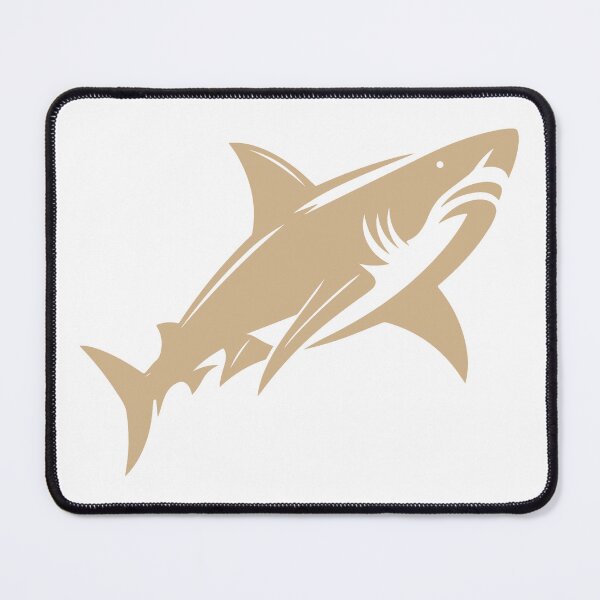 Item preview, Tan Great White Shark Design designed and sold by pattern-archive.