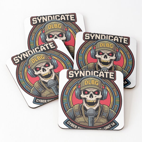 Item preview, Cyberpunk Syndicate:Cyber Skull Rapper (Unit 14) Cyberpunk Art by DLBG  designed and sold by DLBG-STORE.