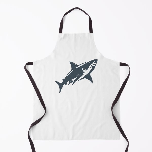 Item preview, Charcoal Great White Shark Design designed and sold by pattern-archive.