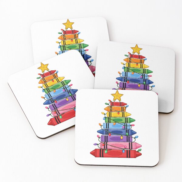 Item preview, Crayon Christmas Tree designed and sold by lifeintoart.