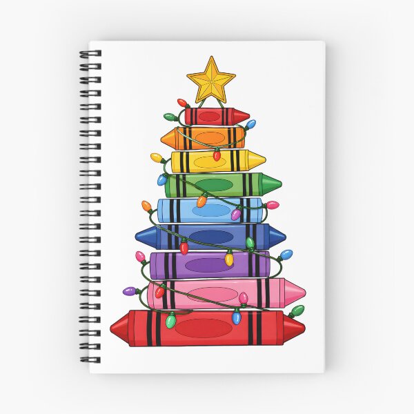 Item preview, Crayon Christmas Tree designed and sold by lifeintoart.