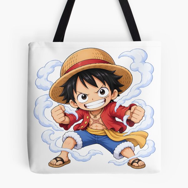 Item preview, Chibi Tiny Monkey D. Luffy One Piece Anime, Cute Straw Hat Art designed and sold by LumiAnCreations.