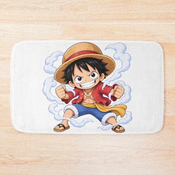 Item preview, Chibi Tiny Monkey D. Luffy One Piece Anime, Cute Straw Hat Art designed and sold by LumiAnCreations.