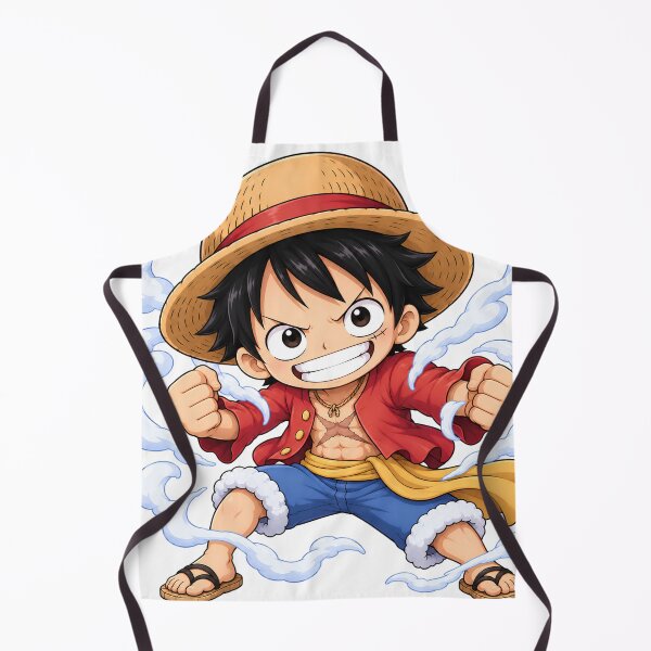 Item preview, Chibi Tiny Monkey D. Luffy One Piece Anime, Cute Straw Hat Art designed and sold by LumiAnCreations.