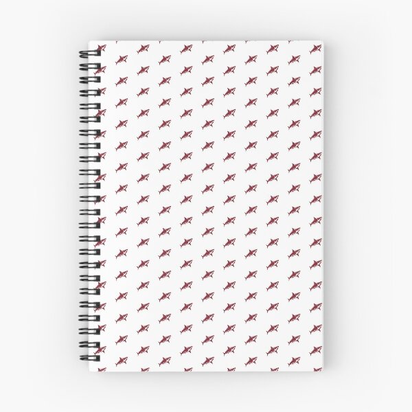 Item preview, Burgundy Great White Shark Design designed and sold by pattern-archive.
