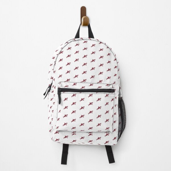 Item preview, Burgundy Great White Shark Design designed and sold by pattern-archive.