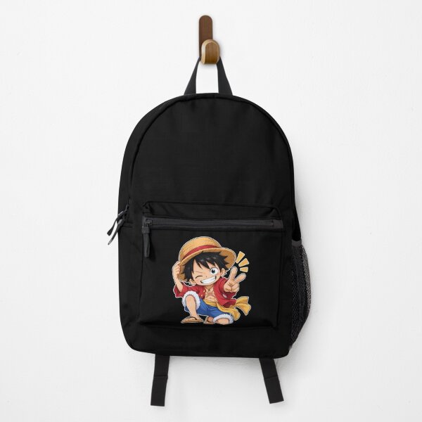 Item preview, Chibi Monkey D. Luffy One Piece Anime, Cute Tiny Straw Hat Art designed and sold by LumiAnCreations.