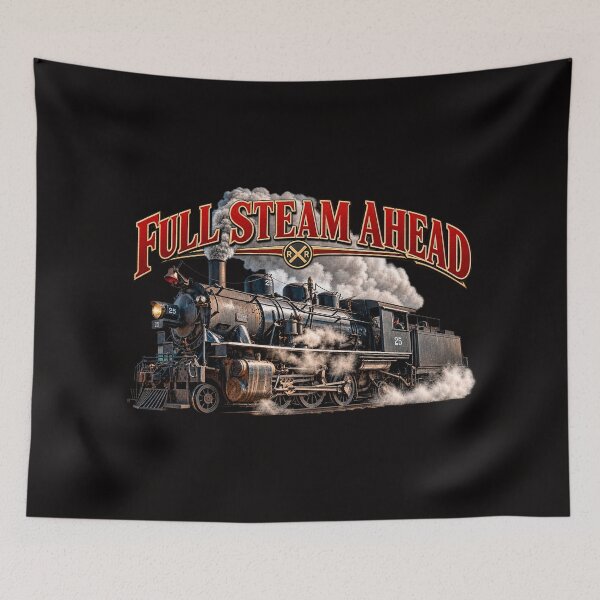 Item preview, Full Steam Ahead No. 25 Steam Locomotive T-Shirt designed and sold by TZehrfeldPhotos.