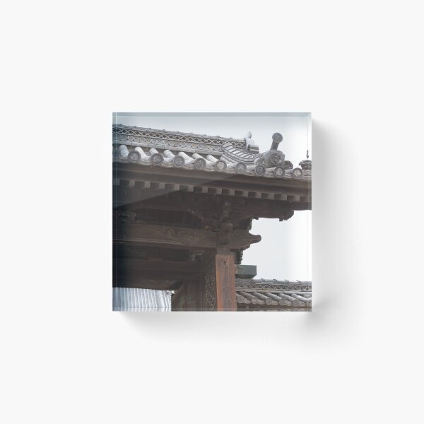 Item preview, Traditional Japanese Kawara Roof Tiles and Onigawara Detail designed and sold by WELUP.