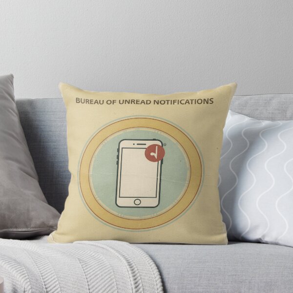Item preview, Bureau of Unread Notifications designed and sold by PictorialWhimsy.